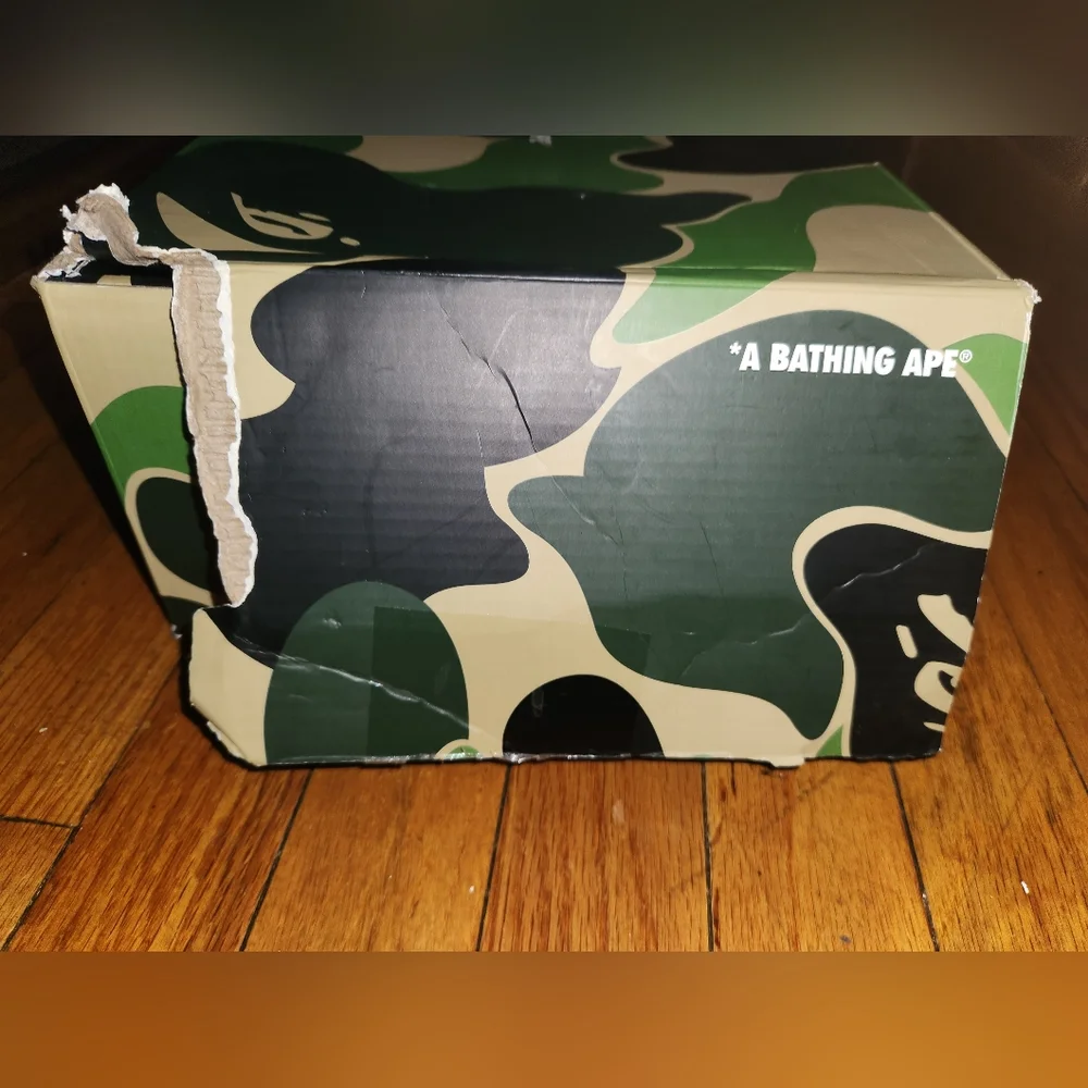 A Bathing Ape Camo Empty Box